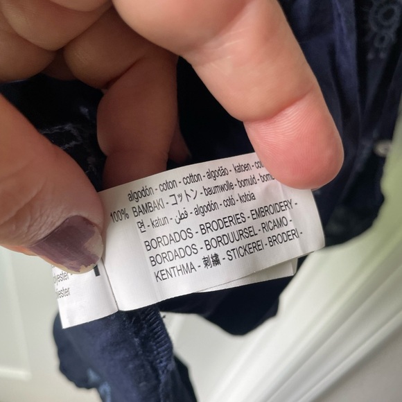 Zara Tiered Embroidered Midi Maxi Skirt Size M Blogger Favorite - Picture 7 of 9